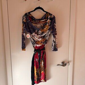 Yoana Baraschi Cowl Dress